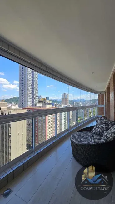 Foto 1 de Apartamento com 2 Quartos à venda, 97m² em Gonzaga, Santos