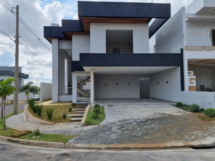 Foto 1 de Casa de Condomínio com 4 Quartos à venda, 250m² em Parque Olívio Franceschini, Hortolândia