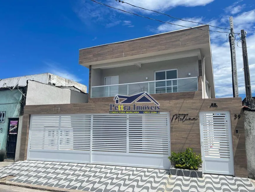 Foto 1 de Casa de Condomínio com 2 Quartos à venda, 50m² em Jardim Gloria, Praia Grande