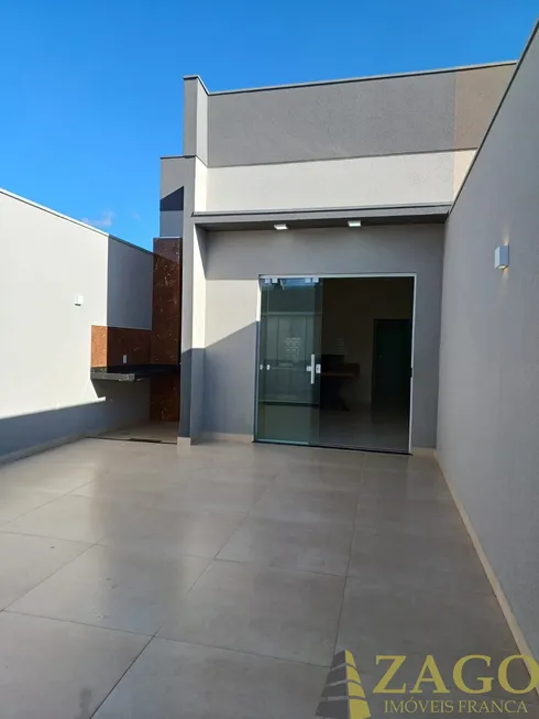 Foto 1 de Casa com 3 Quartos à venda, 125m² em Villagio Mundo Novo, Franca