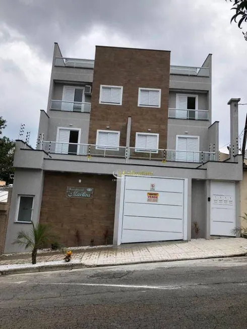 Foto 1 de Apartamento com 2 Quartos para alugar, 56m² em Vila Scarpelli, Santo André