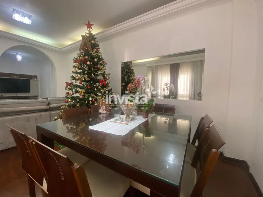 Foto 1 de Apartamento com 3 Quartos à venda, 154m² em Gonzaga, Santos