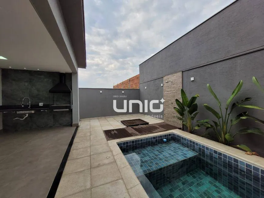 Foto 1 de Casa de Condomínio com 3 Quartos à venda, 181m² em ONDINHAS, Piracicaba