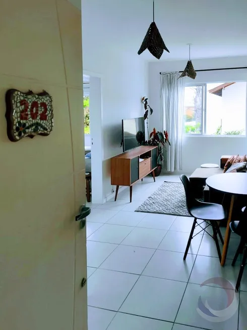 Foto 1 de Apartamento com 1 Quarto à venda, 44m² em Campeche, Florianópolis