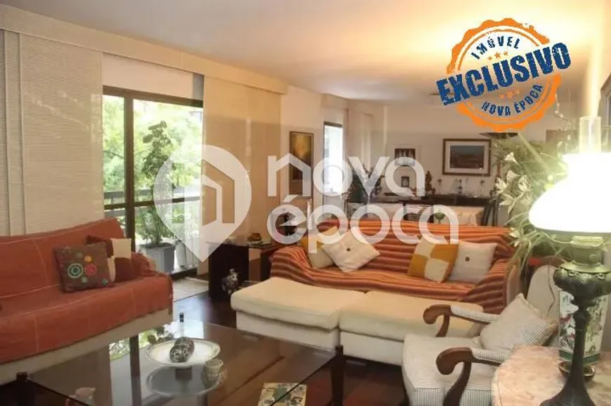 Foto 1 de Apartamento com 4 Quartos à venda, 228m² em Lagoa, Rio de Janeiro
