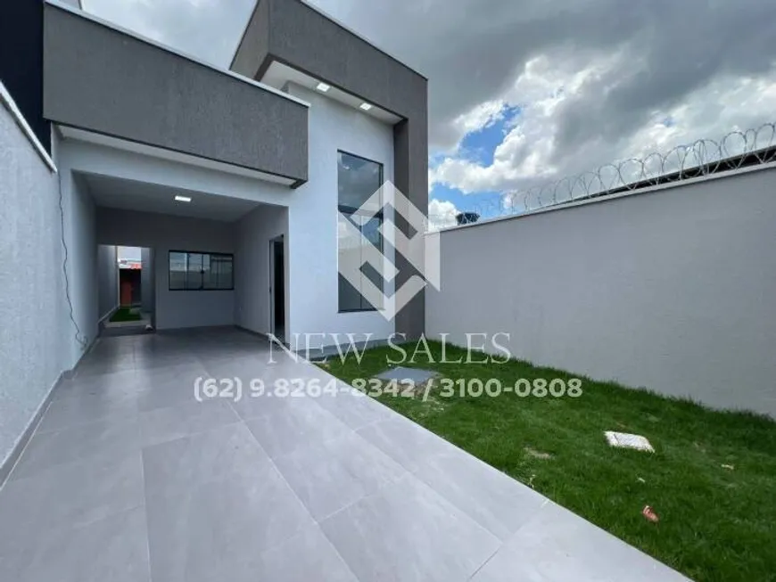 Foto 1 de Casa com 3 Quartos à venda, 120m² em Jardim Petrópolis, Goiânia