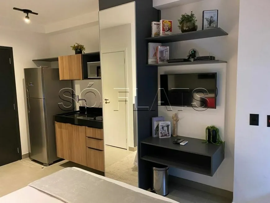 Foto 1 de Flat com 1 Quarto para alugar, 18m² em Pinheiros, São Paulo