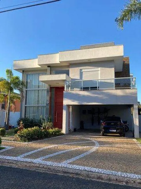 Foto 1 de Casa de Condomínio com 4 Quartos à venda, 330m² em Condominio Residencial Terras do Caribe, Valinhos