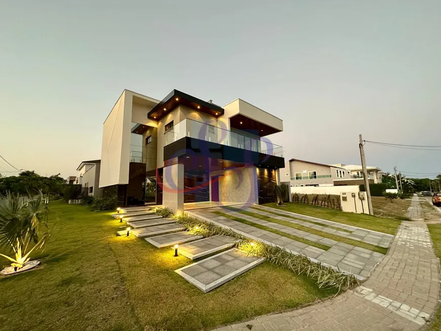 Foto 1 de Casa com 5 Quartos à venda, 470m² em Alphaville Fortaleza, Eusébio