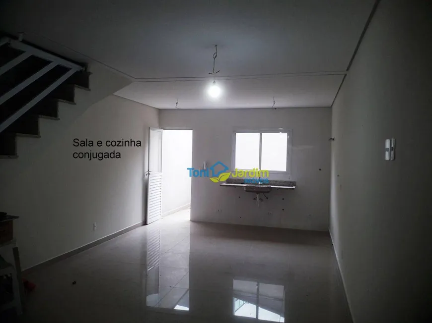 Foto 1 de Casa de Condomínio com 3 Quartos à venda, 120m² em Vila Pires, Santo André