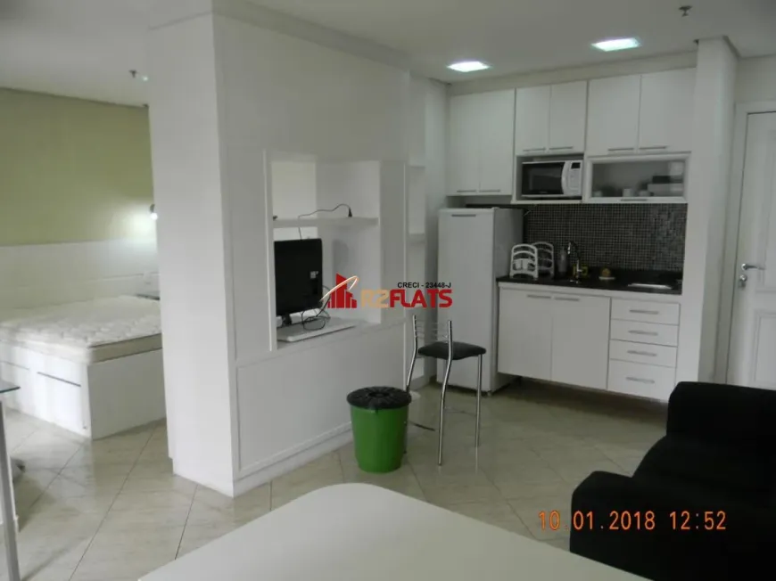 Foto 1 de Flat com 1 Quarto para alugar, 42m² em Itaim Bibi, São Paulo