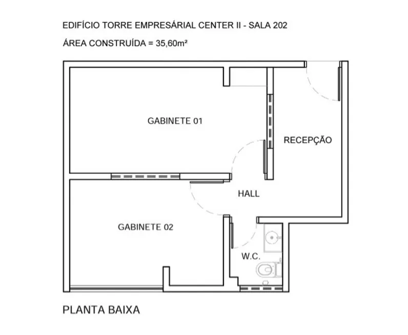 Foto 1 de Sala Comercial à venda, 35m² em Torre, Recife