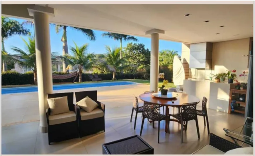 Foto 1 de Casa de Condomínio com 4 Quartos para alugar, 366m² em Residencial Aldeia do Vale, Goiânia