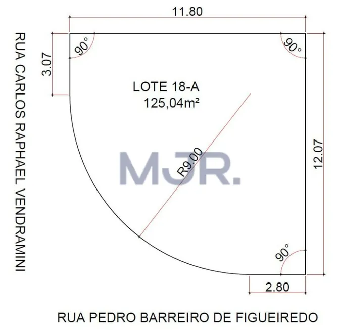 Foto 1 de Lote/Terreno à venda, 125m² em Pousada da Esperança II, Bauru