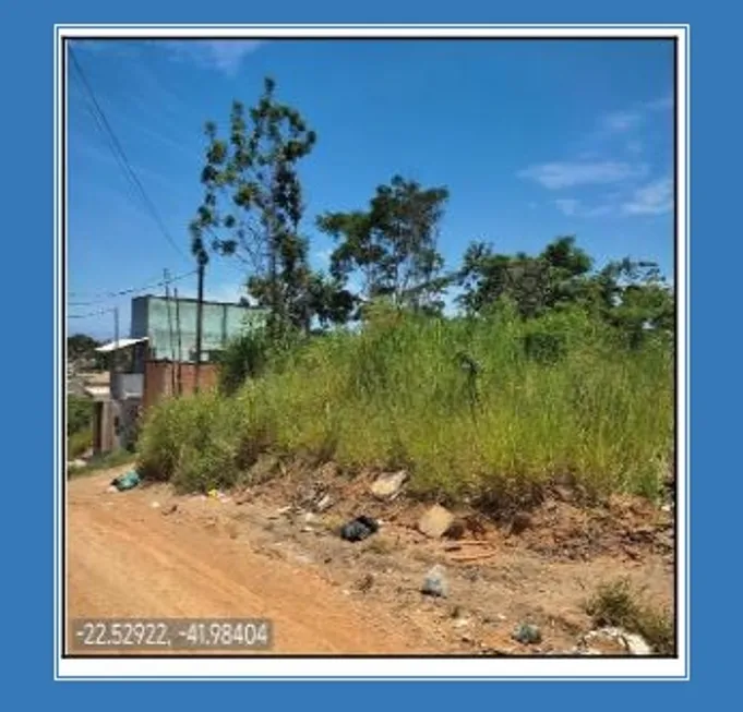 Foto 1 de Lote/Terreno à venda, 567m² em Loteamento Extensao do Serramar, Rio das Ostras