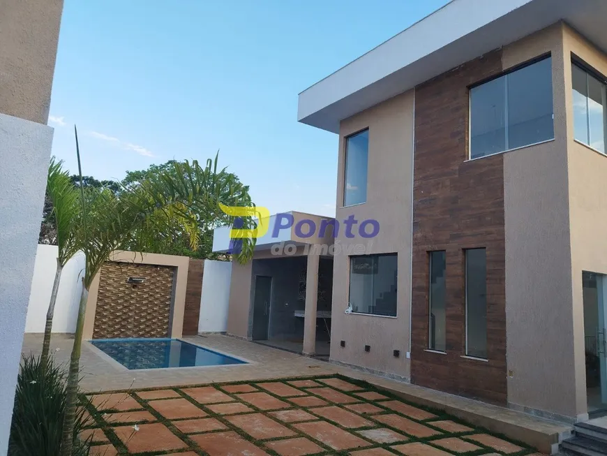 Foto 1 de Casa com 4 Quartos à venda, 150m² em Varzea, Lagoa Santa