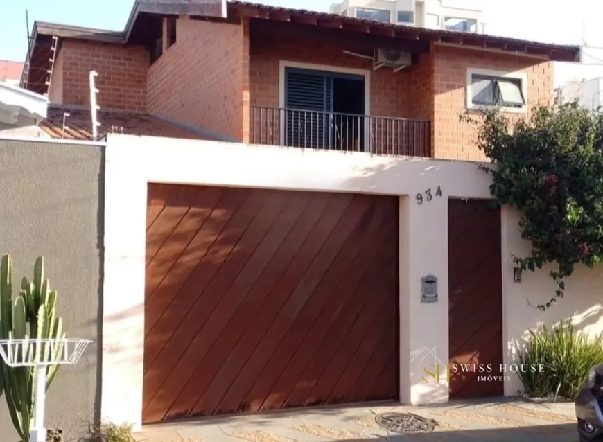 Foto 1 de Casa de Condomínio com 3 Quartos à venda, 350m² em Jardim Paraíso, Campinas