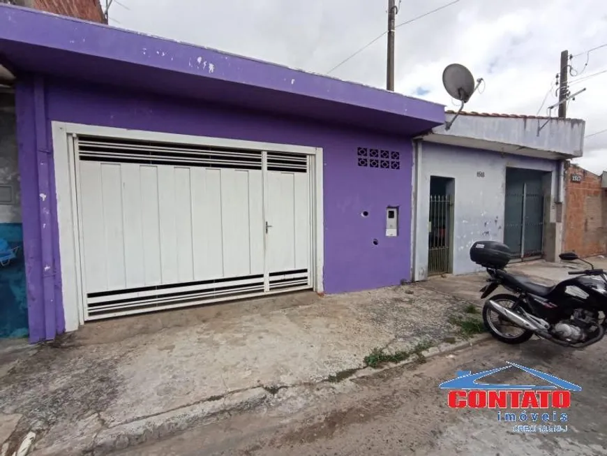 Foto 1 de Casa com 2 Quartos para alugar, 80m² em Jardim Social Presidente Collor, São Carlos