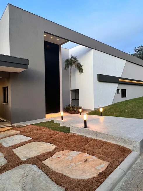 Foto 1 de Casa de Condomínio com 5 Quartos à venda, 410m² em Mirante Do Fidalgo, Lagoa Santa