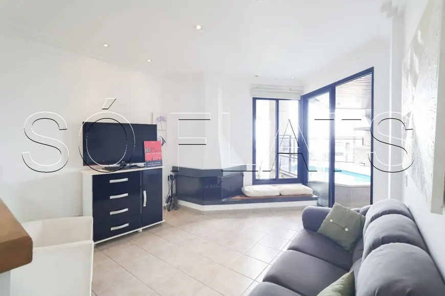 Foto 1 de Apartamento com 1 Quarto para alugar, 80m² em Morumbi, São Paulo
