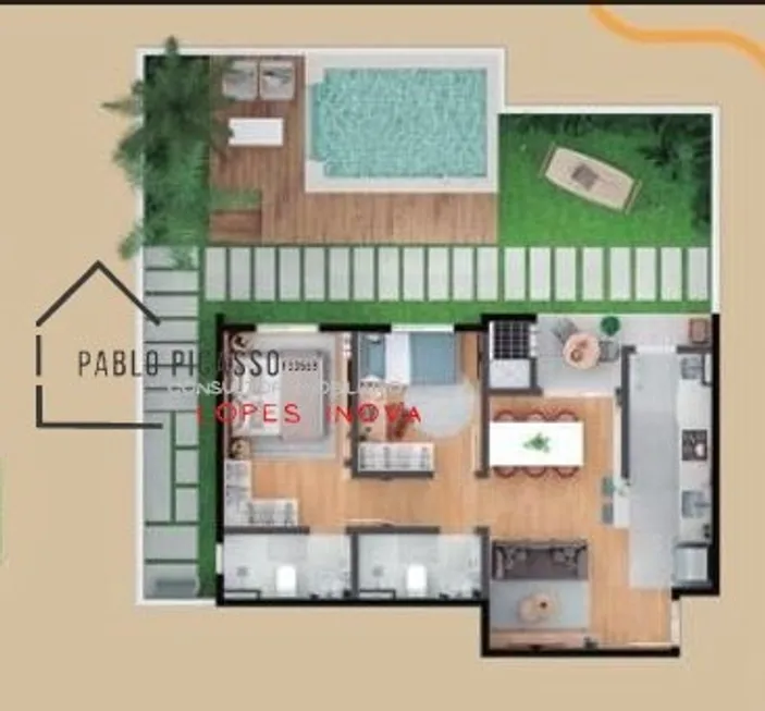 Foto 1 de Apartamento com 2 Quartos à venda, 53m² em Hauer, Curitiba