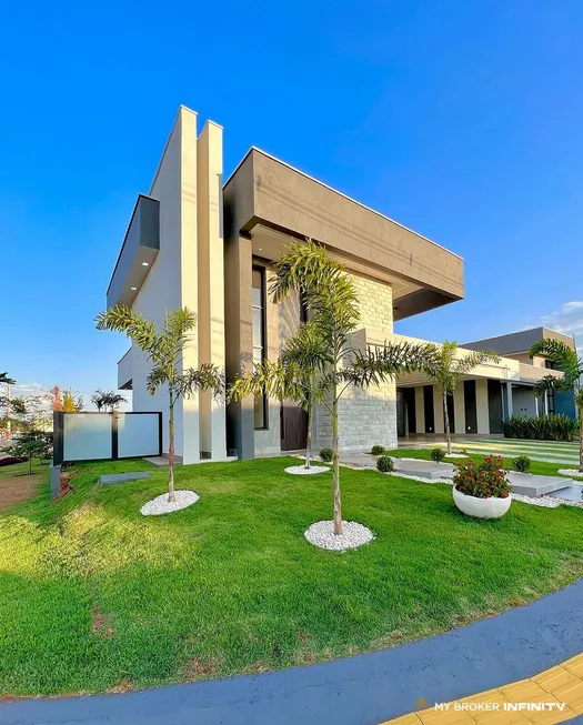 Foto 1 de Casa de Condomínio com 4 Quartos à venda, 260m² em Terras Alpha Residencial 2, Senador Canedo