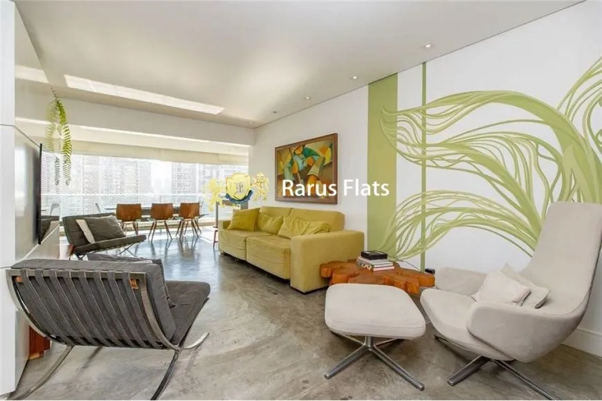 Foto 1 de Flat com 2 Quartos à venda, 138m² em Brooklin, São Paulo