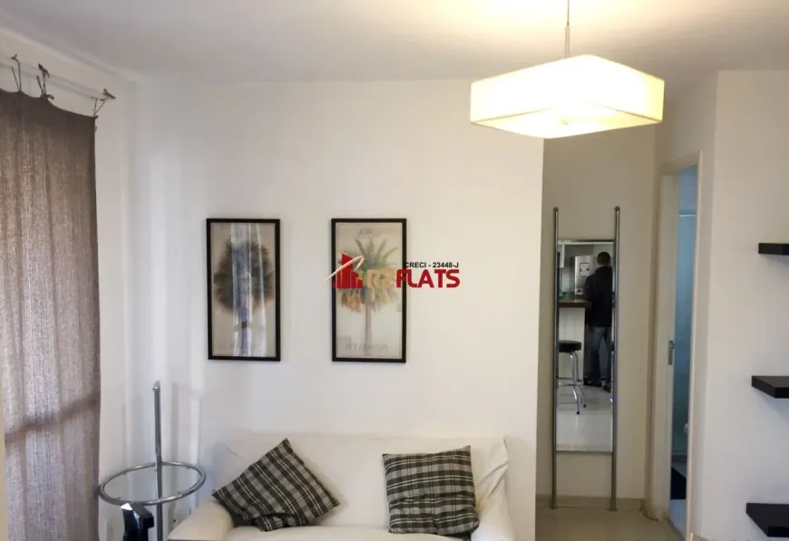 Foto 1 de Flat com 1 Quarto para alugar, 41m² em Vila Nova Conceição, São Paulo