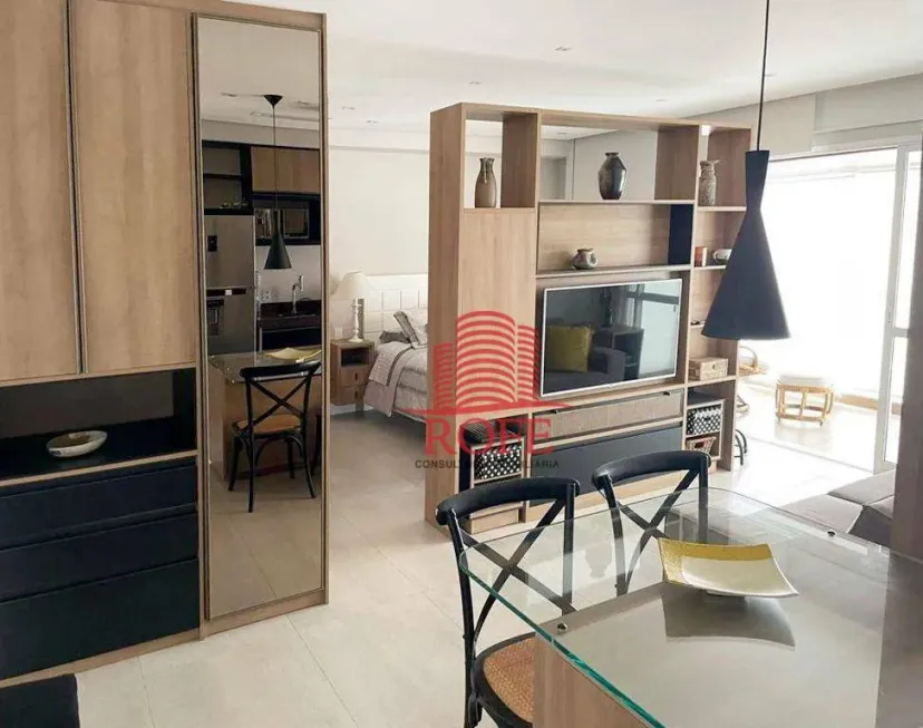 Foto 1 de Apartamento com 1 Quarto para alugar, 49m² em Brooklin, São Paulo