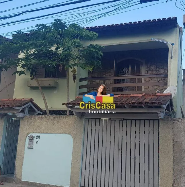 Foto 1 de Casa com 3 Quartos para venda ou aluguel, 119m² em Parque Burle, Cabo Frio