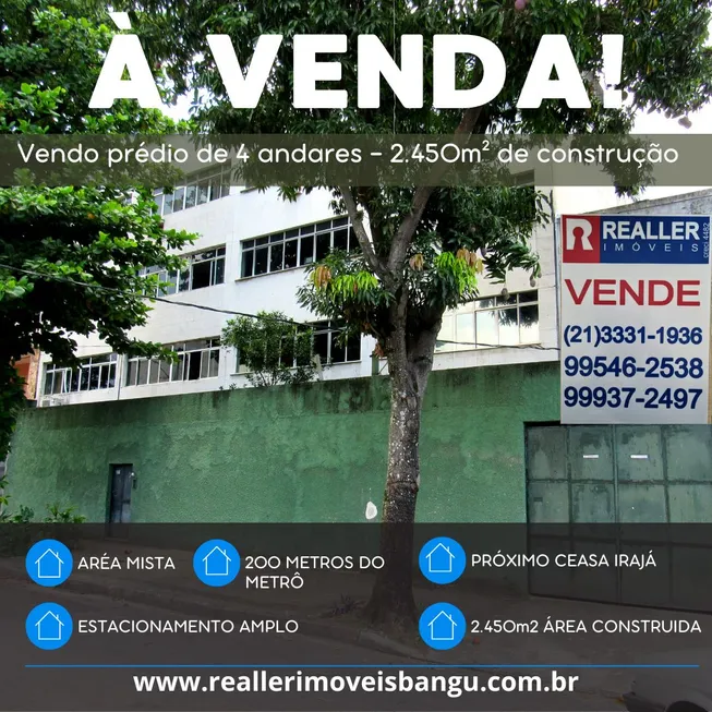 Foto 1 de Prédio Comercial à venda, 2450m² em Irajá, Rio de Janeiro