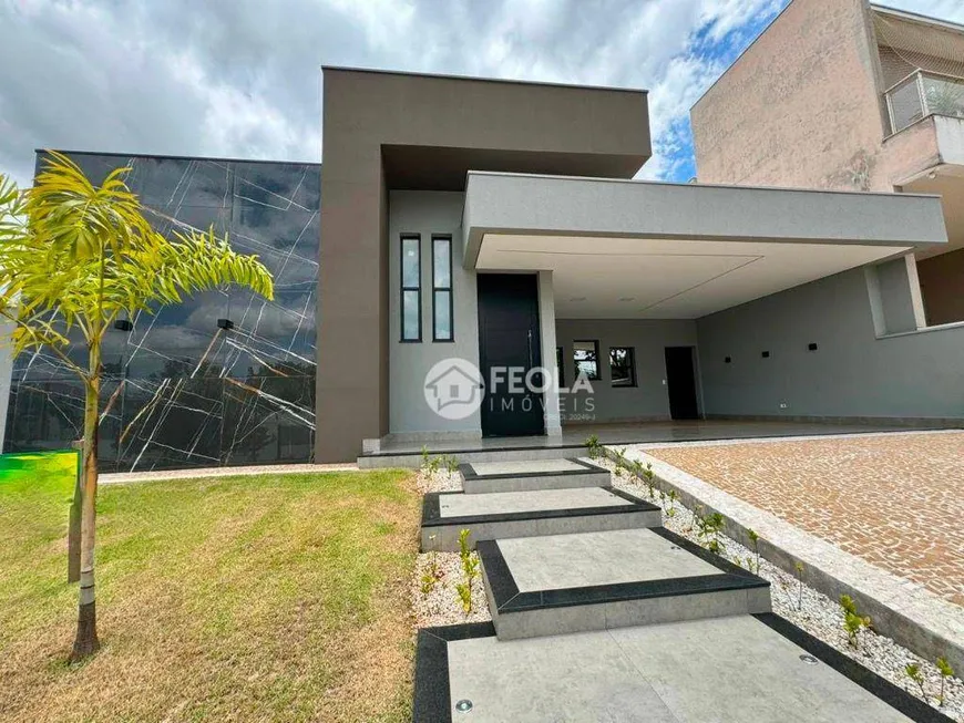 Foto 1 de Casa de Condomínio com 3 Quartos à venda, 253m² em Loteamento Residencial Jardim dos Ipês Amarelos, Americana