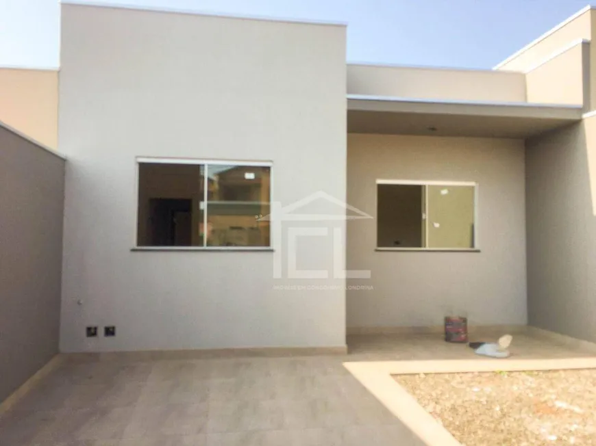 Foto 1 de Casa com 2 Quartos à venda, 57m² em Jardim Império do Sol, Londrina