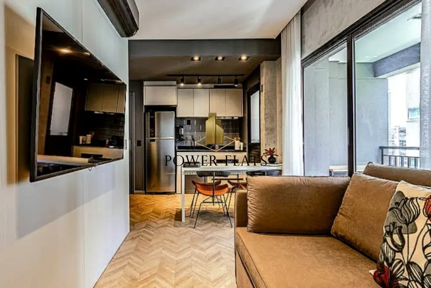 Foto 1 de Apartamento com 1 Quarto para venda ou aluguel, 49m² em Itaim Bibi, São Paulo