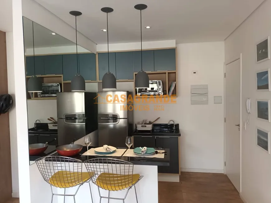 Foto 1 de Apartamento com 1 Quarto para alugar, 37m² em Centro, São José dos Campos