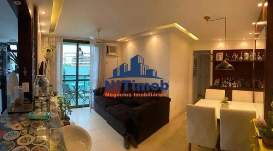 Foto 1 de Apartamento com 2 Quartos à venda, 80m² em Charitas, Niterói