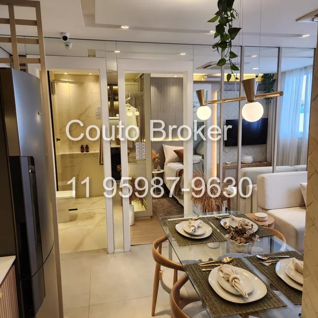 Foto 1 de Apartamento com 2 Quartos à venda, 34m² em Jardim São Luís, São Paulo