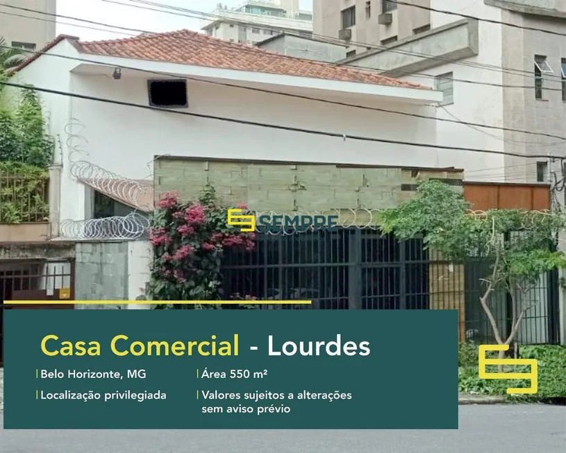 Foto 1 de Imóvel Comercial à venda, 550m² em Lourdes, Belo Horizonte