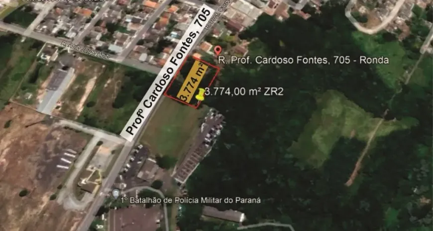Foto 1 de Lote/Terreno à venda, 3774m² em Ronda, Ponta Grossa
