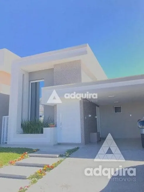 Foto 1 de Casa de Condomínio com 3 Quartos à venda, 200m² em Jardim Carvalho, Ponta Grossa