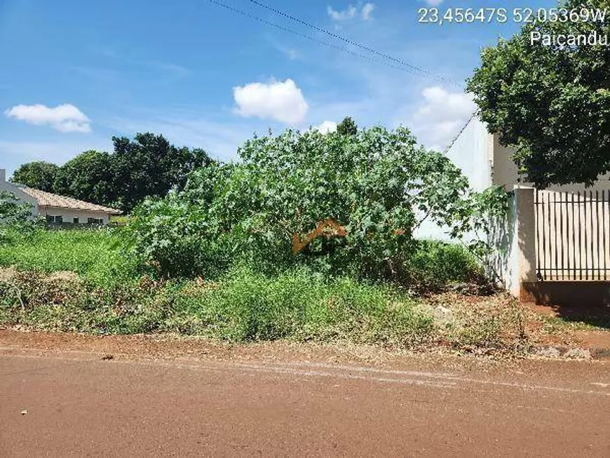 Foto 1 de Lote/Terreno à venda, 420m² em Centro, Paiçandu