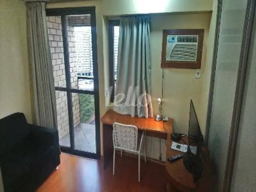 Foto 1 de Apartamento com 1 Quarto para alugar, 37m² em Moema, São Paulo