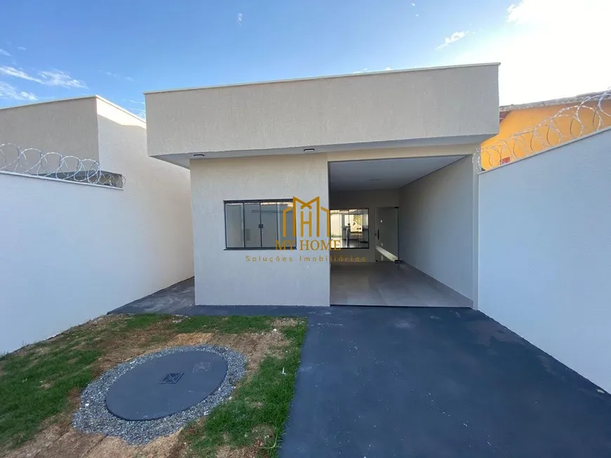 Foto 1 de Casa com 3 Quartos à venda, 100m² em Jardim Buriti Sereno, Aparecida de Goiânia