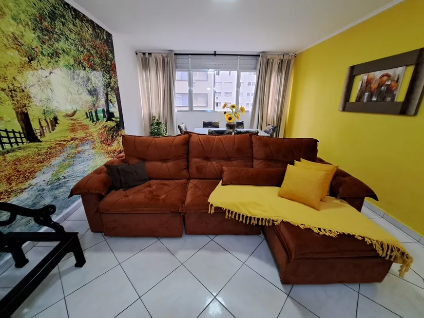 Foto 1 de Apartamento com 2 Quartos para alugar, 93m² em Gonzaga, Santos