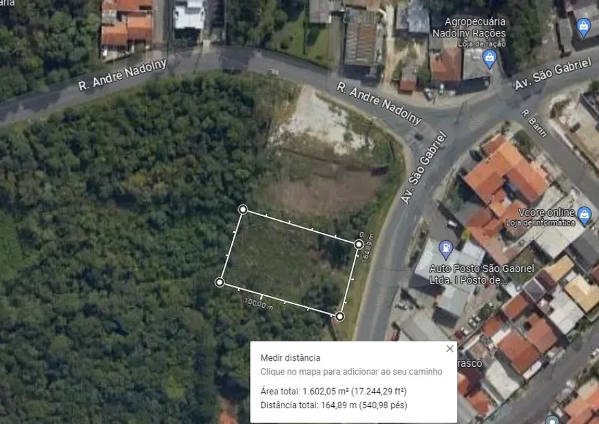 Foto 1 de Lote/Terreno à venda, 1612m² em CAMPO PEQUENO, Colombo