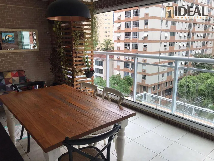 Foto 1 de Apartamento com 3 Quartos à venda, 89m² em Pompeia, Santos