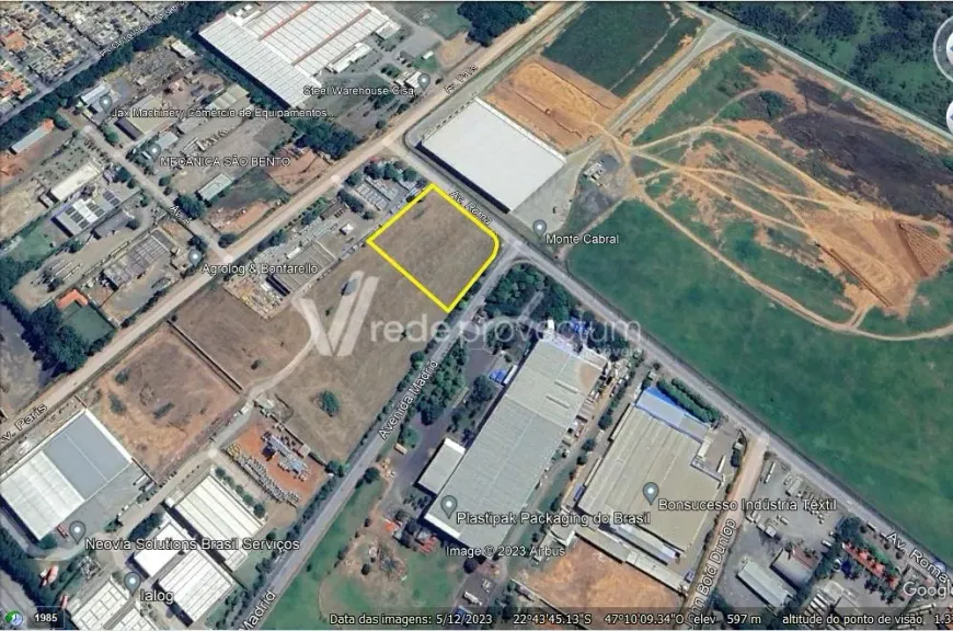 Foto 1 de Lote/Terreno à venda, 20291m² em Cascata, Paulínia