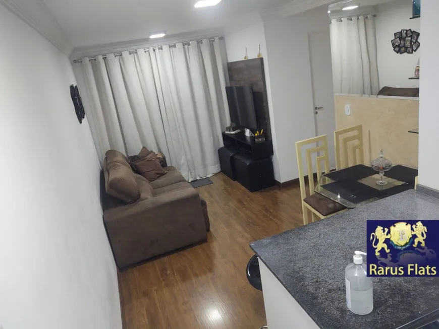 Foto 1 de Flat com 2 Quartos à venda, 47m² em Taboão, São Bernardo do Campo