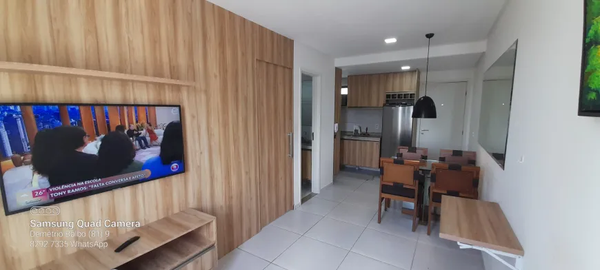 Foto 1 de Apartamento com 1 Quarto para alugar, 32m² em Aflitos, Recife