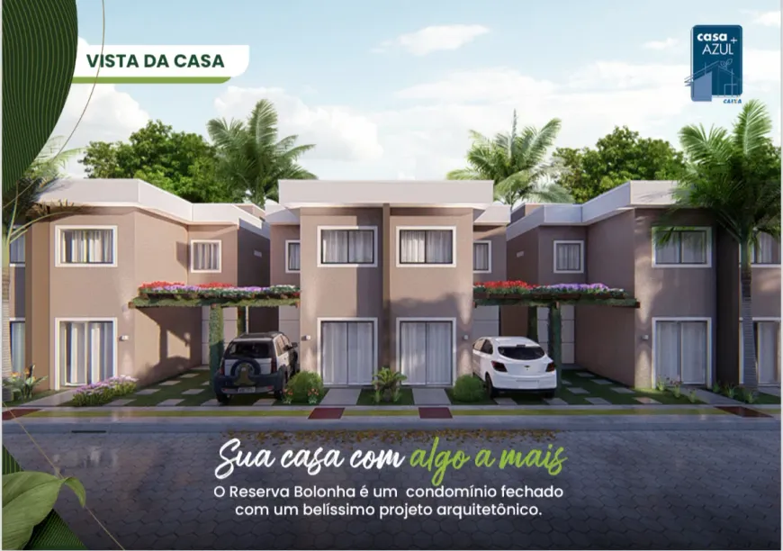 Foto 1 de Casa de Condomínio com 2 Quartos à venda, 85m² em Aguas Lindas, Ananindeua